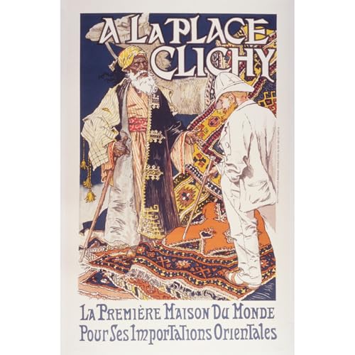Toile Alaplace Clichy 76,2x101,6 cm pour raviver un salon avec des couleurs durables