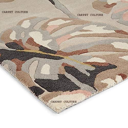 Image of Carpet Mahal Handmade Handwoven Tufted Made of 100% Soft Blended Wool Export Quality Carpets with 1 Inch Thickness (5x7 Feet) Color Multi
