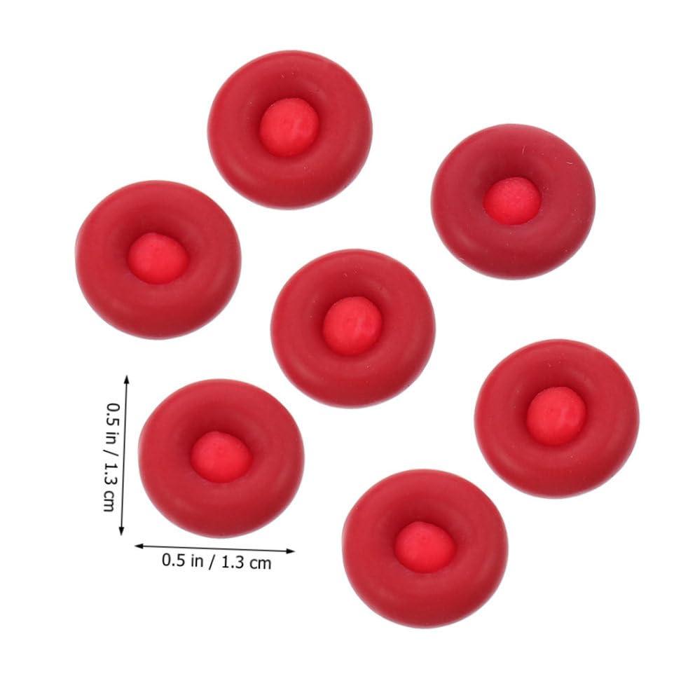 20 tapas protectoras para sellar tubos de masilla miniatura 2