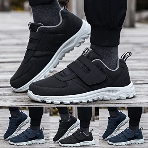 Zapatos para diabéticos extraanchos unisex de malla y horma cómoda 2