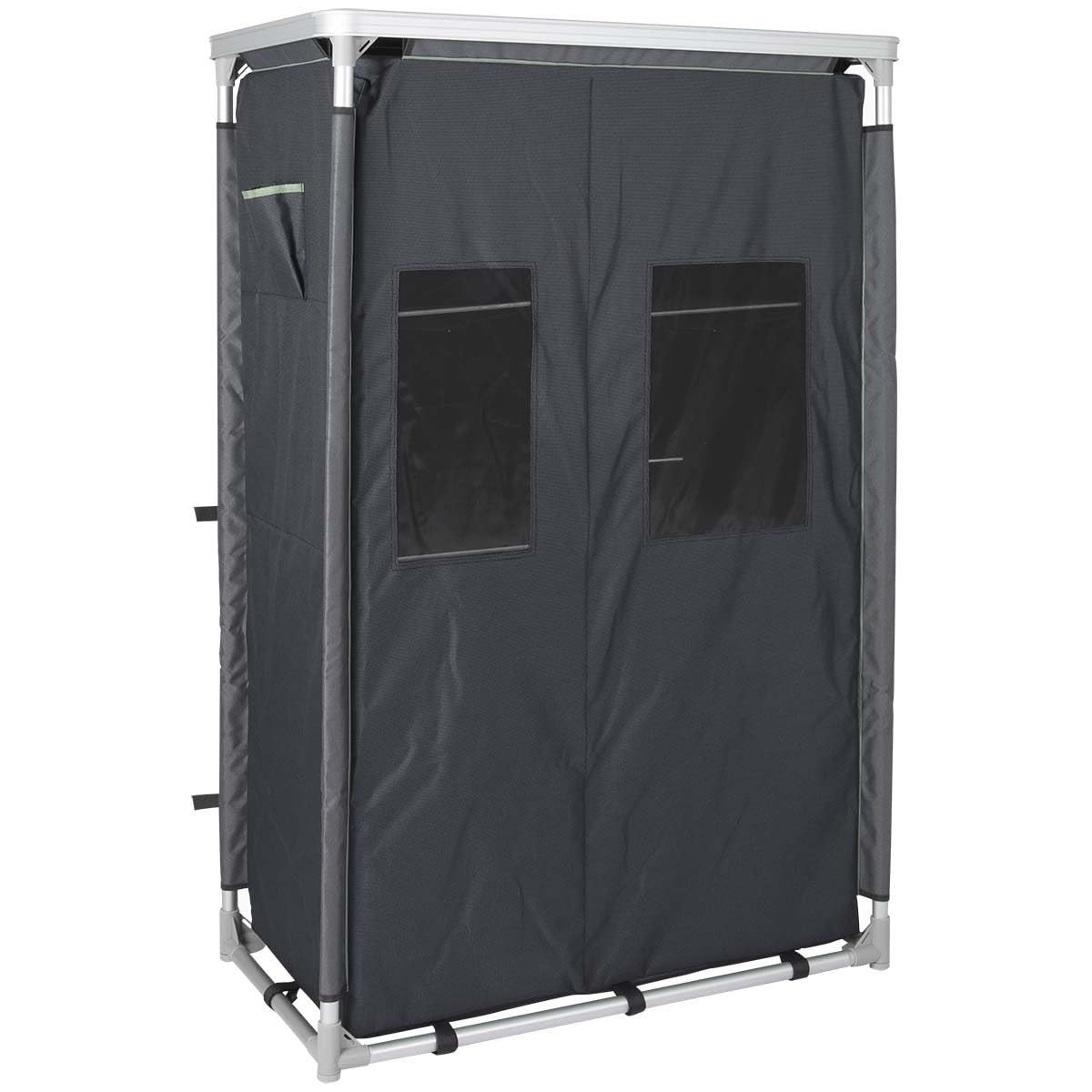 Bo-Camp Camping-Schrank BC, multifunktional, mobil, hoch, Anthrazit