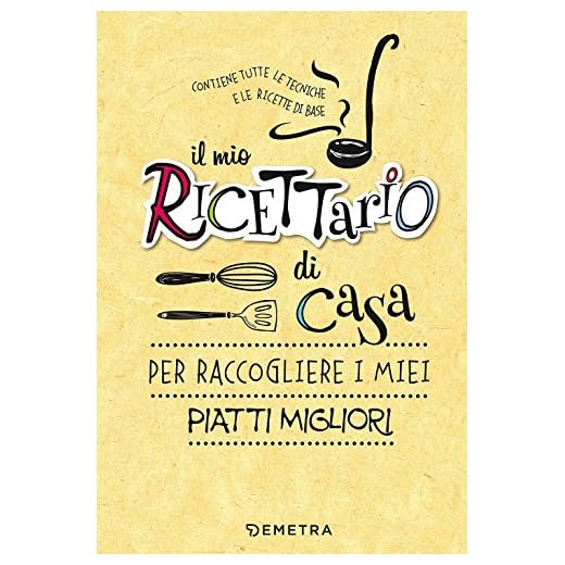 Ricettario di casa a spirale