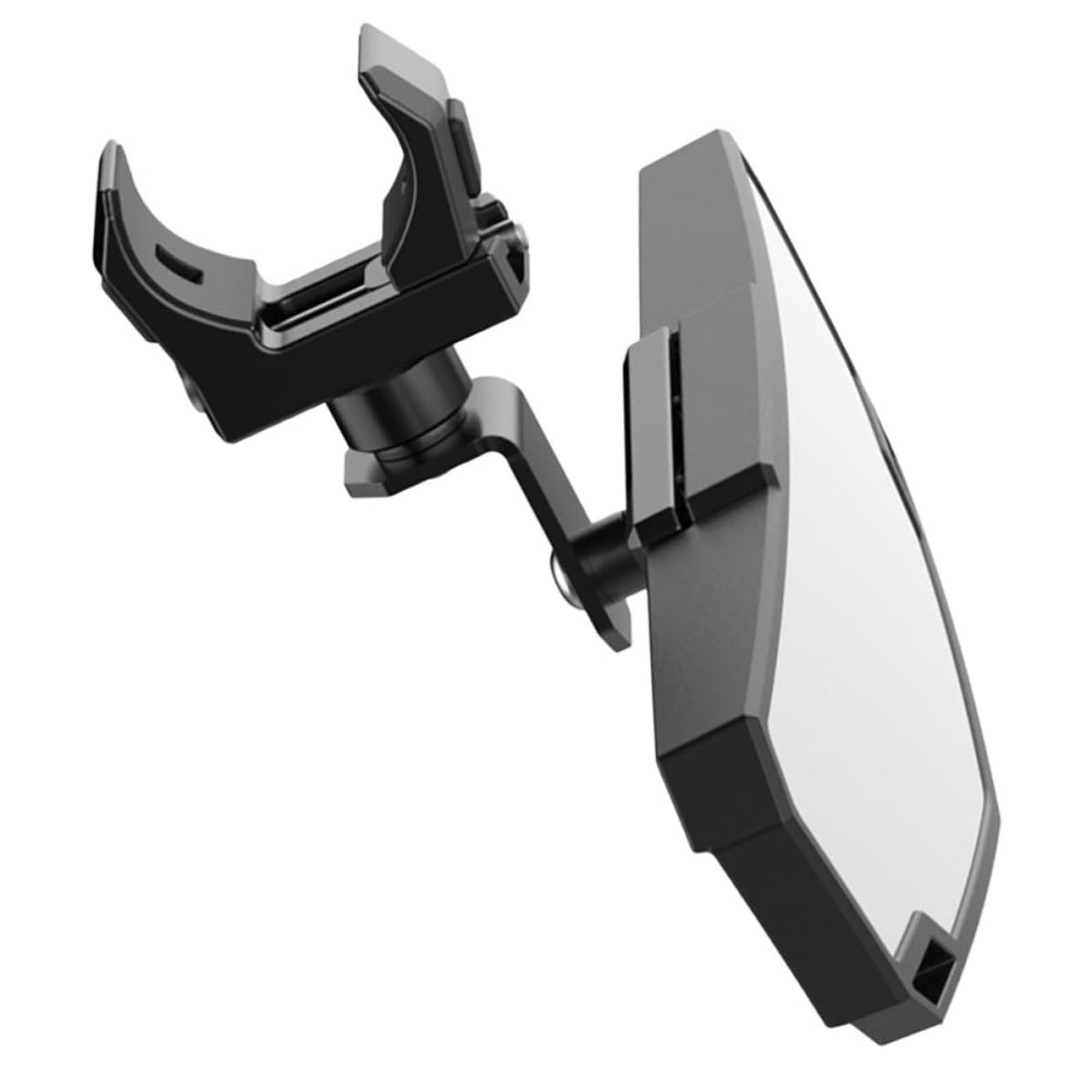 DOITOOL Rétroviseur de Vtt Multifonctionnel en Abs Noir, Résistant aux Environnements Difficiles, pour Atv et Utv, Design Simple et Pratique pour Angles Morts