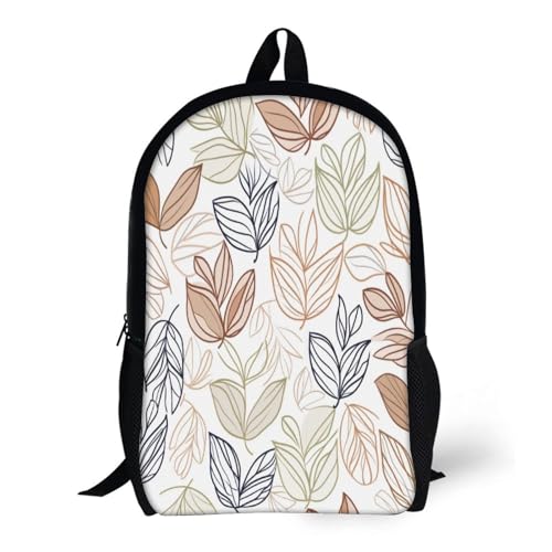 Sac d'école Leaf ergonomique 17 pouces haute capacité - 6
