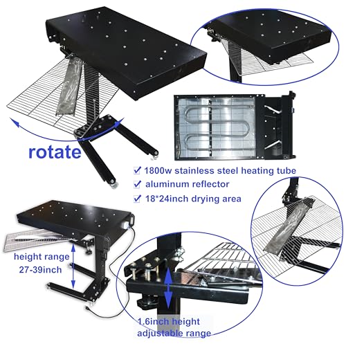 image for Screen Printing Kit 4 Color 4 Station Screen Printing Press Kit Flash 