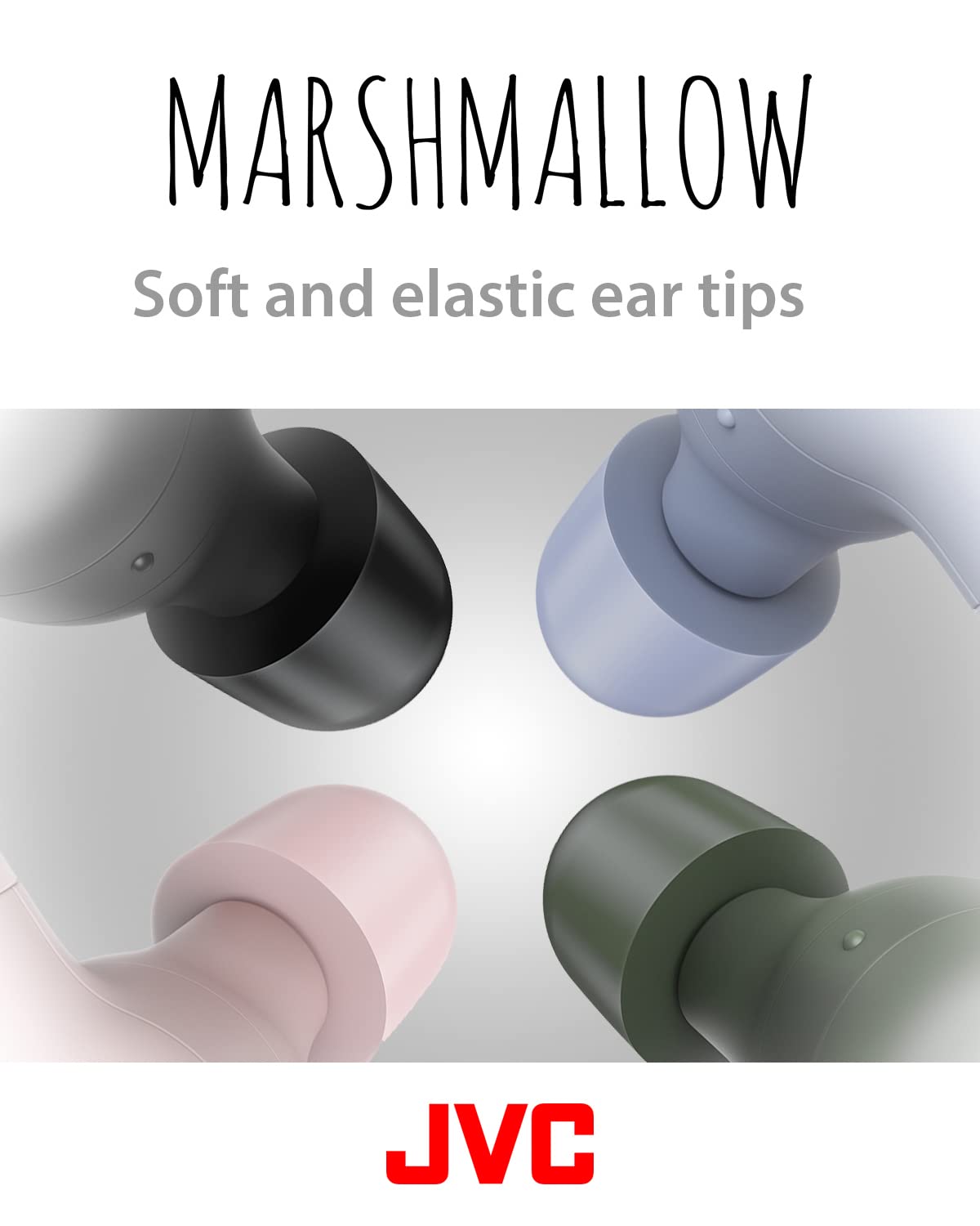 Buy JVC New Marshmallow True Wireless Earbuds Headphones, Long