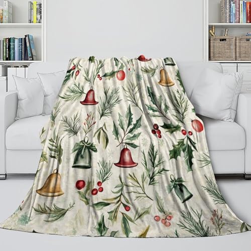 Couverture flanelle 3D imprimé feuilles d'automne chaude et légère enfant adulte - 5