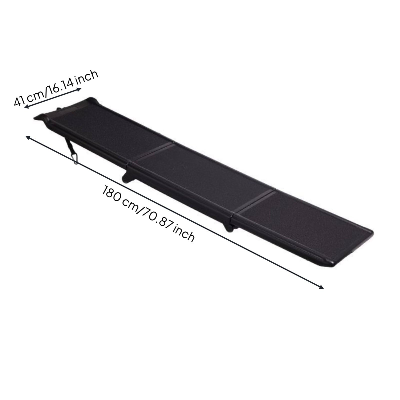 Rampa Plegable para Perros Rampa de Vehículo Acceso Material de Polipropileno con Tracción Antideslizante y Diseño Plegable Adecuada para, Style to 2