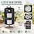 16.5 Inch Charcoal Smoker for Meat, Vertical Smoker Grill, Small Smoker for Backyard, Patio and Parties | 4-in-1 BBQ Smoker with Built-In Thermometer, Adjustable Air Vent, 2 Cooking Racks