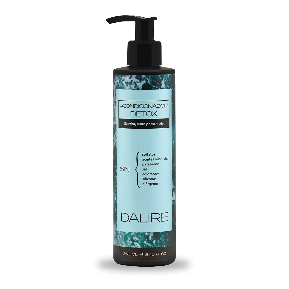 Pack Life SIN. Champú sin sulfatos Dalire 500ml. Mejor Champú 2021. Premio HealthHair. Sin Parabenos, Sin Sal, Sin tóxico, Acondicionador del pelo Dalire y Gel de Baño Sin Sulfatos Dalire