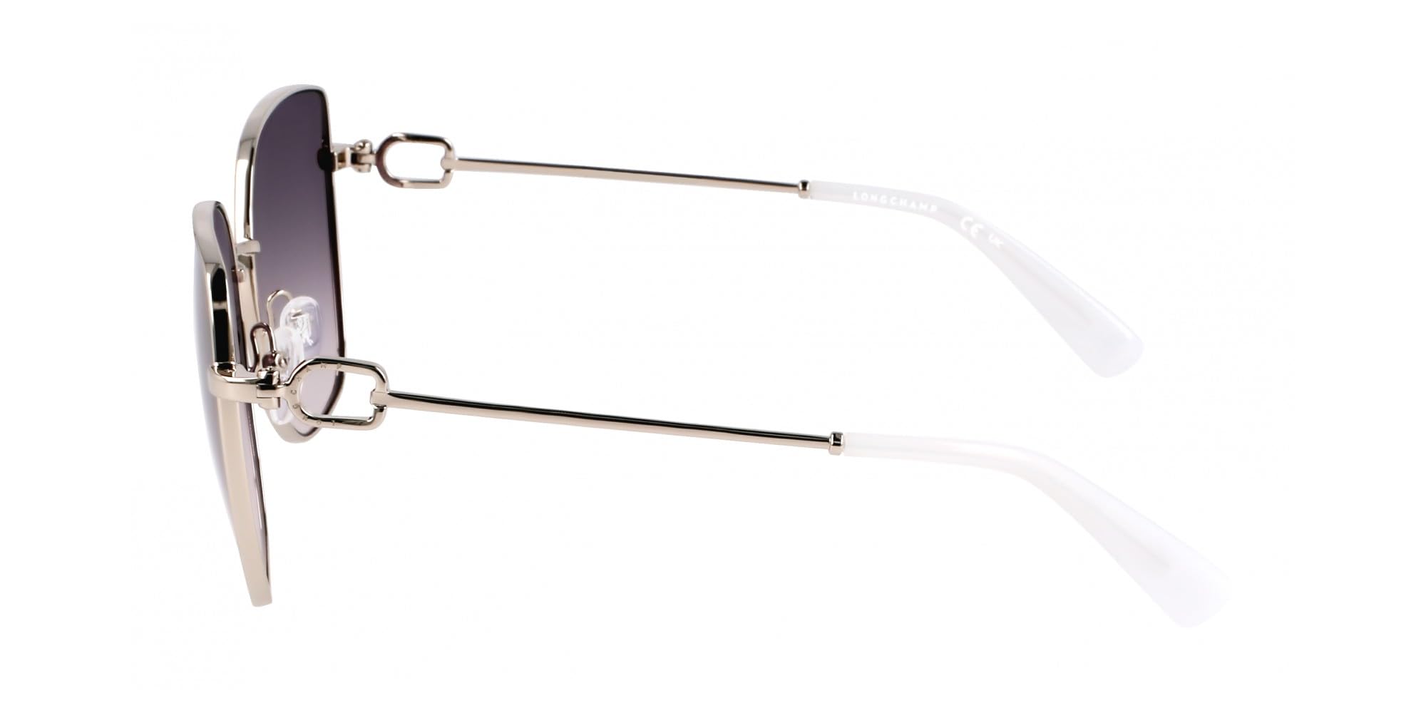 LONGCHAMP LO177S Okulary Słoneczne 042 SILVER/GRADIENT BLUE 58/17/140 FEMężczyzna