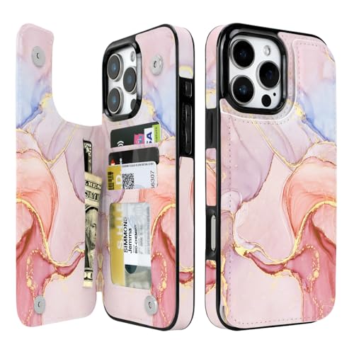 uCOLOR for iPhone 16 Pro Max Wallet Case with Card Holder