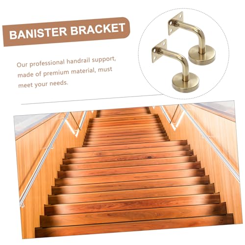 Support de main courante mural 60x60 mm pour rambarde escalier - 6