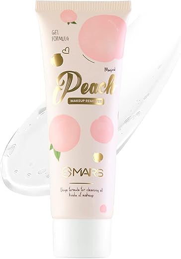 MARS Peach Makeup Remover |Unique Formula For Cleaning All Kinds Of Makeup For Women (60ml)