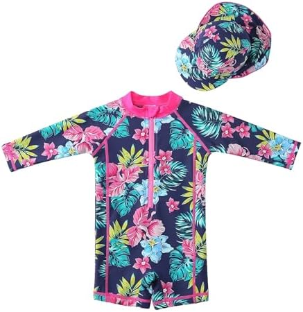 Pulpo Roupa Piscina Bebê Menina com Chapéu, by Acqua di Mare