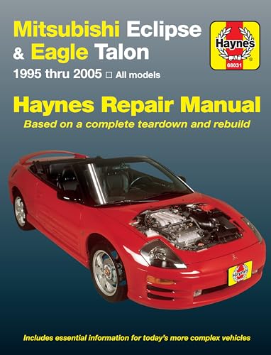  Haynes Mitsubishi Eclipse & Eagle Talon 1995 thru 2005, All Models: 95-05