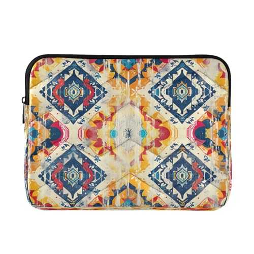 Funda para portátil 13-14 pulgadas impermeable con patrón étnico