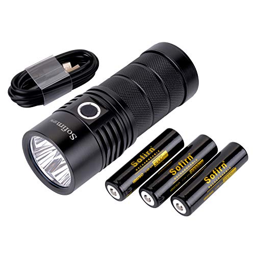Sofirn Torcia led potente, SP36 6000 Lumen