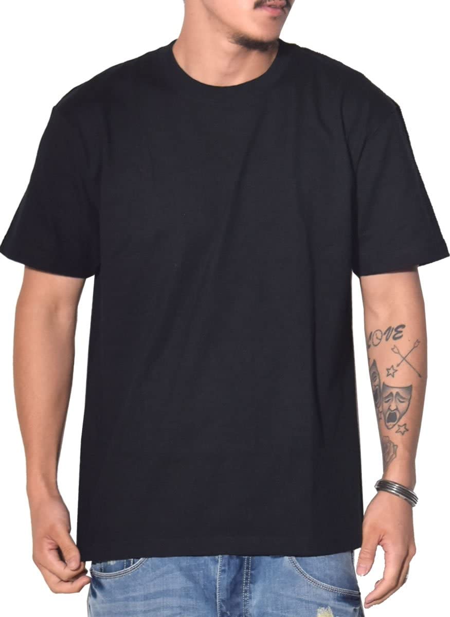 5.6オンス ハイクオリティーTシャツ 500101 ブラッ…