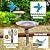 CaliDecor Deck Mounted Bird Bath and Feeder, 2-in-1 Balcony Metal Birdbaths for Deck Railing Outdoors, Adjustable Heavy Duty Clamp for Garden Decor Yard Lawn