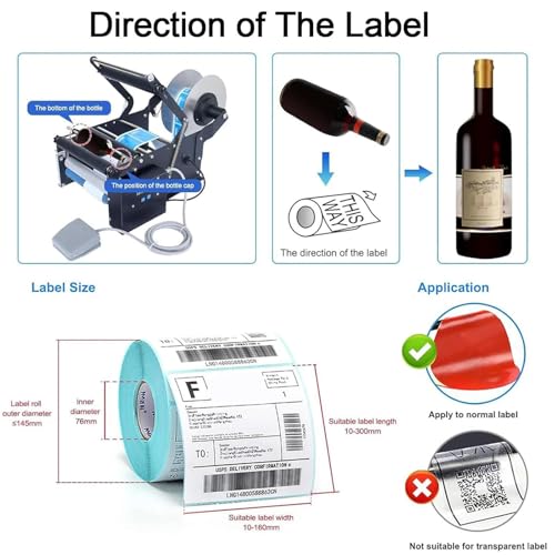 Applicateur standard labeling électrique pour flacons de jus et bières artisanales - 3