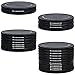 JJC Minimalist Aluminum 49mm UV Filter Stack Cap with Polarizer Effect