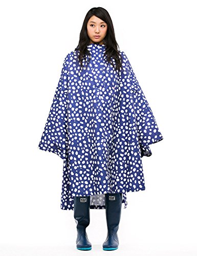 43Degrees Coloful Waterproof Raincoat Rain Poncho - Drop_C -