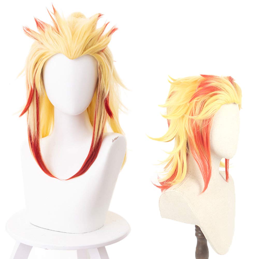 OSIAS Anime Cosplay Perücke Demon Slayer - Agatsuma Zenitsu Wig