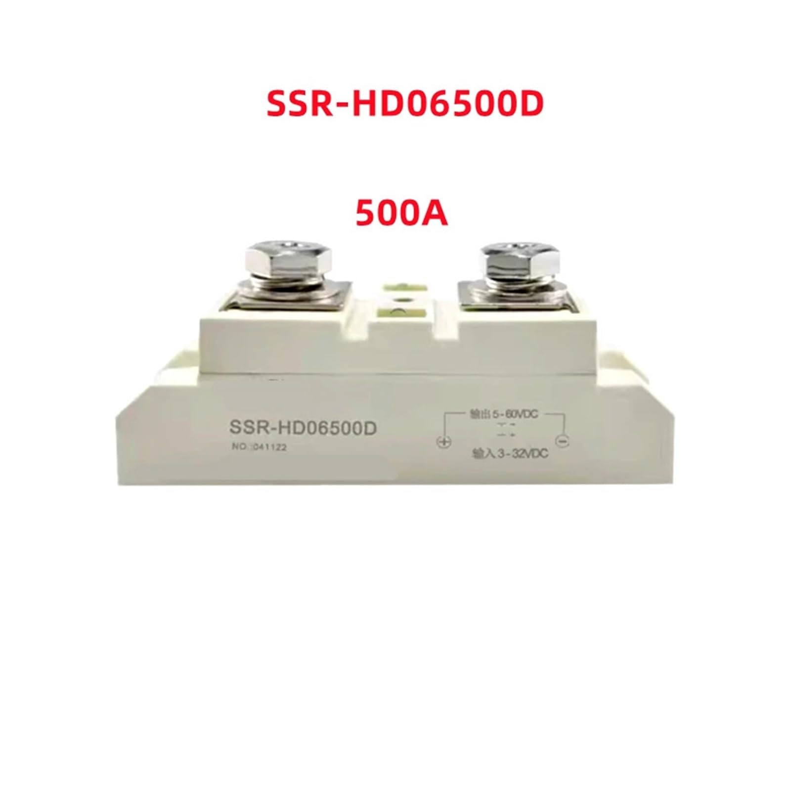 SSR HD0680D Przemysłowy Solid State Relay HD06100D HD06120D 24VDC sterowanie DC 80A 100A 120A 150A 200A 300A 400A 500A SSR-HD0680 IDGTTLDF(SSR-HD06200D 200A)