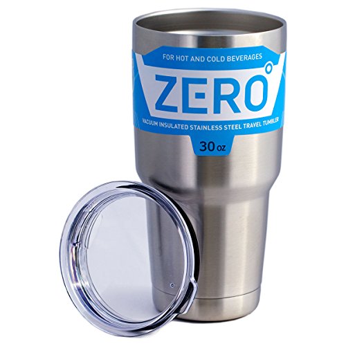Stainless Steel Tumbler With Lid, Double Wall Vacuum Insulated Travel Mug For Hot And Cold Drink By Zero Degree (30Oz) #TOP4