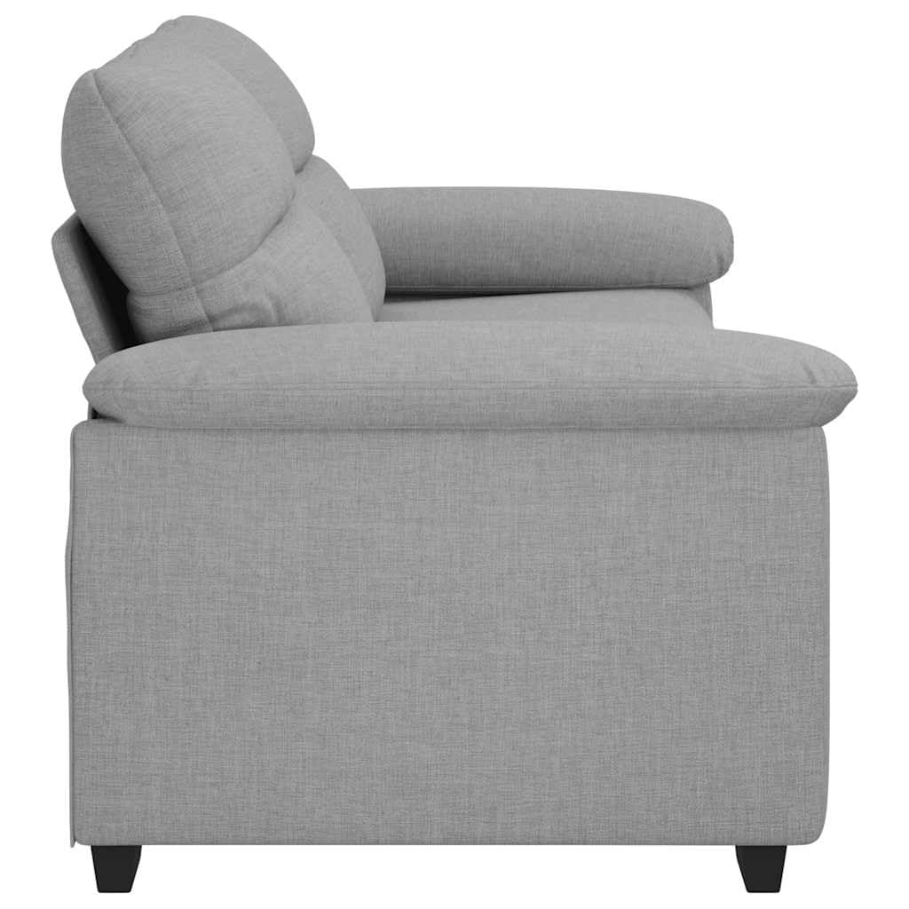 vidaXL 2-Sitzer-Sofa Wolkengrau 180x81x84 cm Stoff