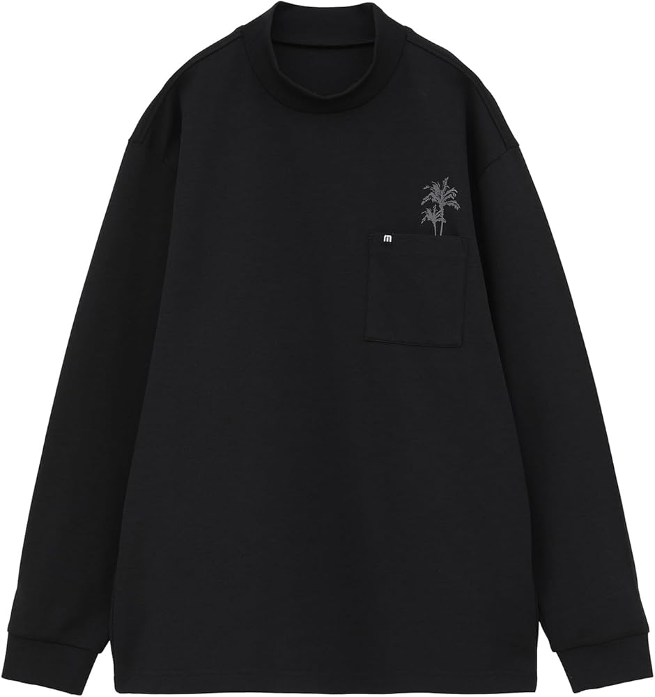 Amazon | [トラヴィスマシュー] メンズ 長袖 モックネックシャツ (胸