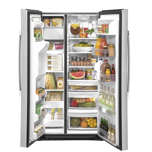 Ge GZS22IYNFS ® 21.8 Cu. Ft. Counter-Depth Fingerprint Resistant Side-By-Side Refrigerator thumb #7