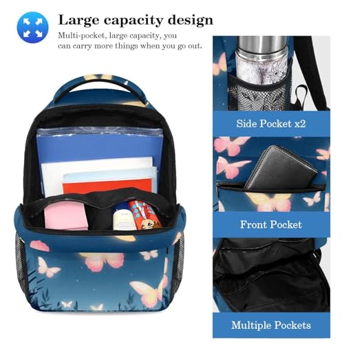Sac à dos étudiant grande capacité avec trousse pour voyages scolaires - 3