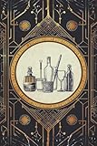  Cocktail Recipe Notebook For Home and Professional Bartenders, Art Deco Style: A Stylish Art Deco inspired Cocktail Logbook for Mixology Lovers, Parties, and Home Bars