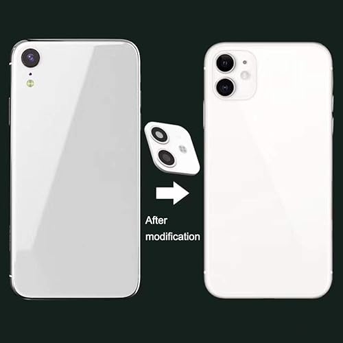 Miniatura 6 de iPhone XRX Convierte a iPhone 1111 Pro11 Pro Max, protector de lente de cámara Dikkar para iPhone XRXXSXS Max, cubierta de cámara mejorada contra