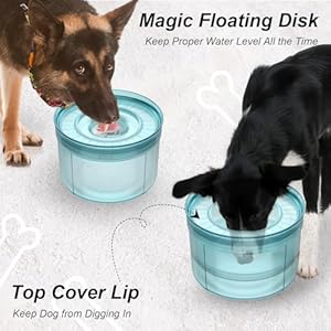1Gallon-Dog-Water-Bowl-No-Spill-Spill-Proof-Dog-Bowl-BPA-Free-38L128oz-Large-Capacity-No-Splash-Water-Bowl-with-Non-Slip-Base-Slobber-Stopper-Water-Bowl-for-Messy-Drinkers-Sapphire - Cucciolini Doodles   1Gallon-Dog-Water-Bowl-No-Spill-Spill-Proof-Dog-Bowl-BPA-Free-38L128oz-Large-Capacity-No-Splash-Water-Bowl-with-Non-Slip-Base-Slobber-Stopper-Water-Bowl-for-Messy-Drinkers-Sapphire