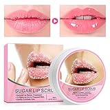 Ingredientes naturales: Nuestro exfoliante labial está hecho con una variedad de ingredientes activos, incluidos los aceites de coco y jojoba, que aumentan el colágeno de forma natural. Calma e hidrata los labios por la noche para unos labios más suaves y tersos.