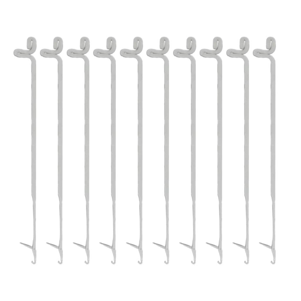 DIIOOMIEEU 10 Pieces/Long Stainless Steel Beading Easy Jewelry Making Tools Beading Pins for Beading Jewelry Making