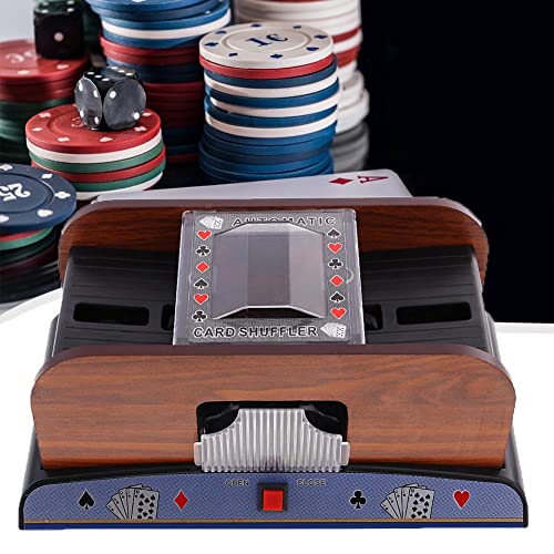  RR-YRA Miscelatore Automatico della Carta di Gioco Elettrico di Legno, Macchina della Batteria, Macchina del Gioco del Casinò E della Carta del Casinò