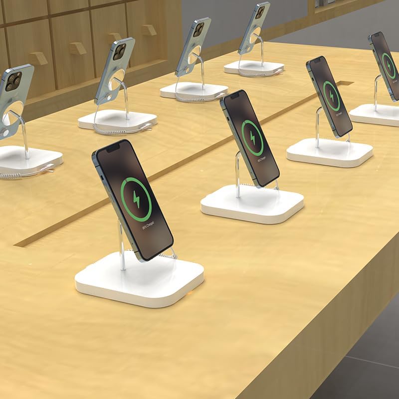 Mobile Phone Anti-Theft Device with Wireless Charging, US Plug