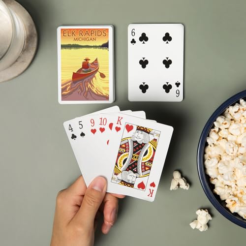 Baraja de póker Elk Rapids, Michigan, 52 cartas miniatura 2