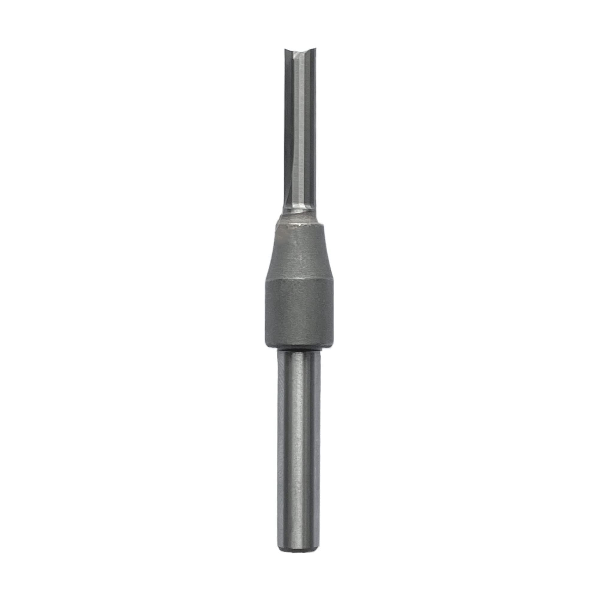 CO-CUTTNER Straight Router Bits Solid Carbide Insert with 1/4-inch Shank, 3/16" Dia. for Routers Slotting Grooving Industrial Grade
