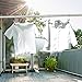 12PCS Laundry Hanging Hooks with Clips Boot Hanger Heavy Duty Clothes Pins, Portable Metal Drying Clip for Bras, Socks, Towels, Underwear