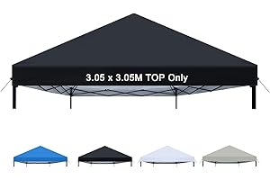 10x10 Replacement Canopy Top Only for Outdoor Garden Patio
