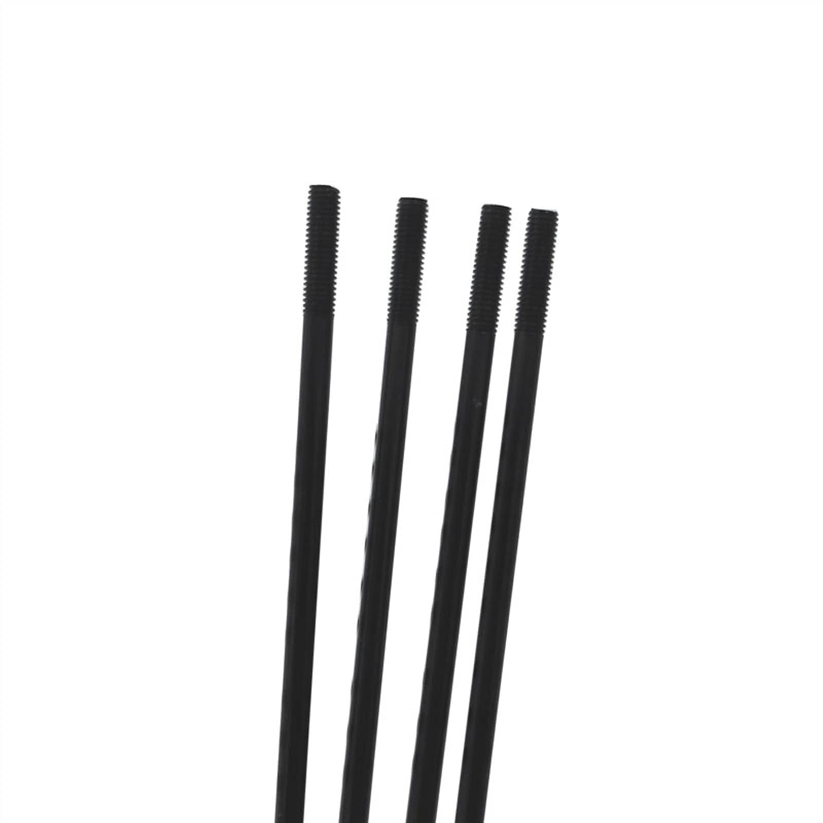 E-Mountainbike-Speichen, 12 G, Länge 60 mm - 310 mm, anpassbare Speichen für E-Bike, Durchmesser 2,6 mm, schwarze Farbe, Speichen für Elektrofahrräder
