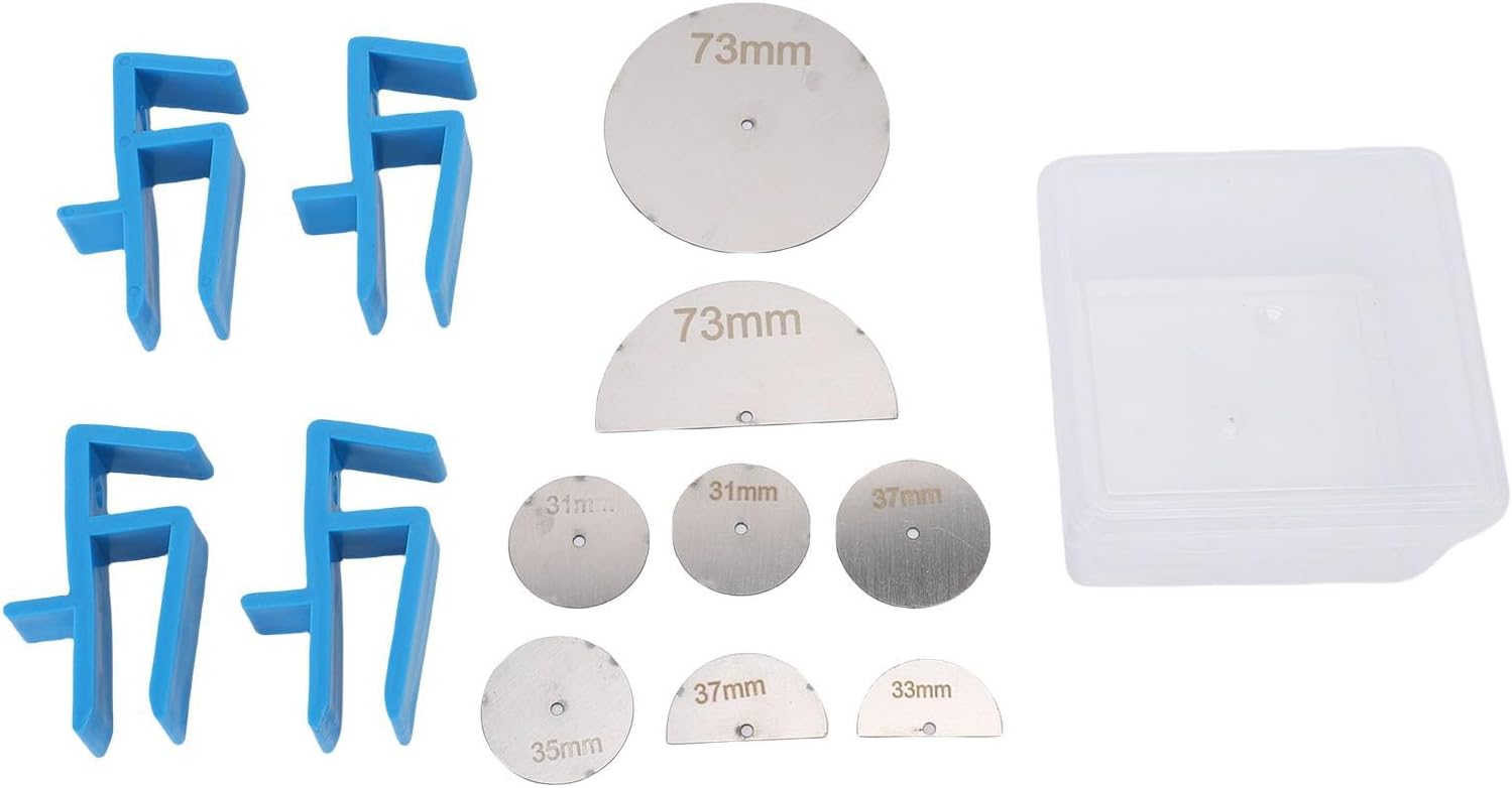 Thickened Closing Plate Clamp Scribing Filler Jig Set Woodworking Jigs for Cabinet Closet Installation Tasks