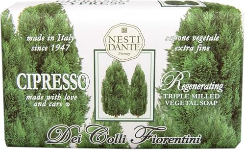 Nesti Dante Nesti dante dei colli fiorentini triple milled vegetal soap - cypress tree, 8.8oz, 8.8 Ounce
