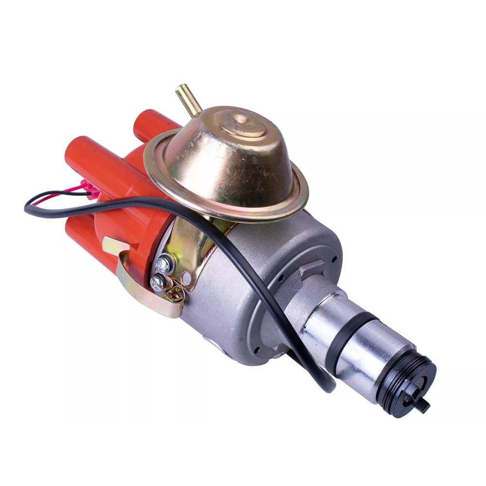 Distribuidor de encendido con tapa y rotor 0231170034. Compatible con Beetle (1961-1979) y Camper T2 (1968-1979). Distribuidores de combustible