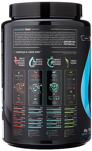 Dux Nutrition Whey Protein Isolado Baunilha - Pote 900 G